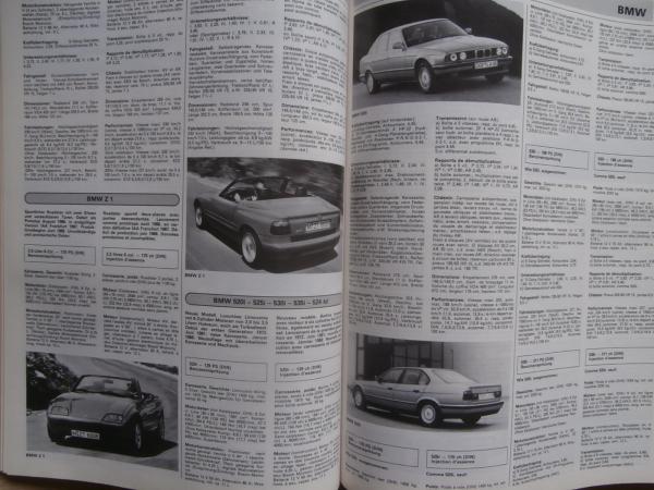 Automobil Revue Katalog 1988 Alle Autos der Welt Ratgeber Autokauf Preisliste Betriebskosten Neuheiten vom Genfer Salon Prometheus