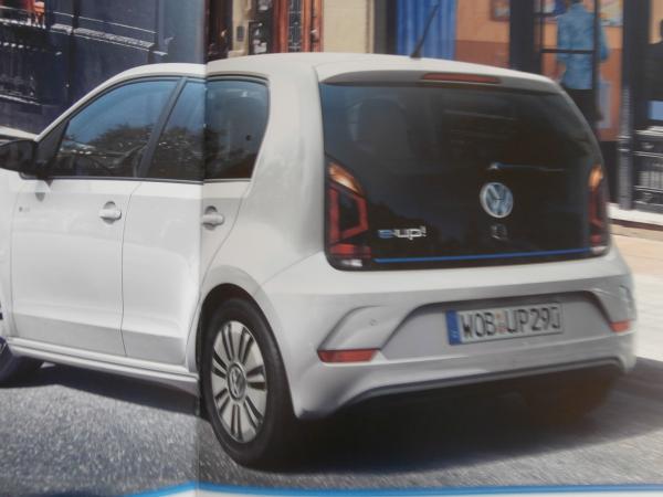 VW e-up! Prospekt August 2016 NEU
