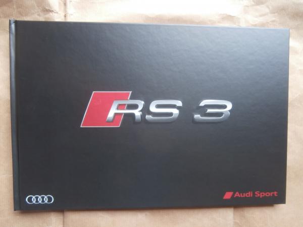 Audi RS3 (Typ 8V) Sportback Buch August 2015 NEU