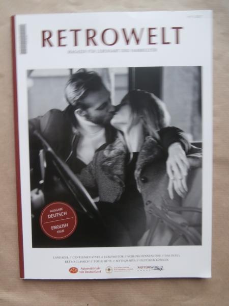 Retrowelt 7/2017 Speedback GT,Riva, Mercedes Benz SL R107