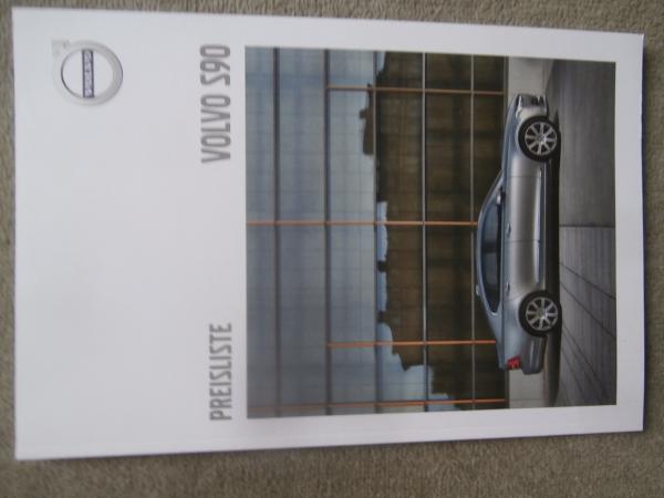 Volvo S90 Limousine T8 TwinEngine AWD T6 AWD T5 T4 D5 AWD +D4 D3 Katalog 2018 +R-Design