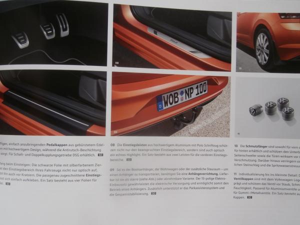 VW Polo Typ AW Katalog als Printausgabe im Dezember 2018