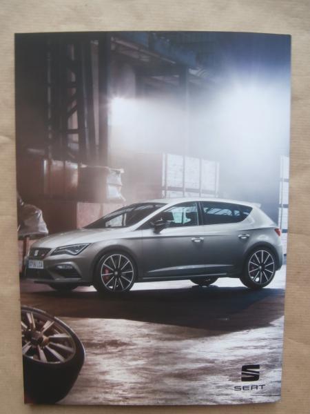 Seat Leon Cupra Prospekt 2017 Exploring Freedom