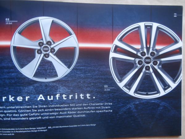 Audi Q7 (Typ 4M) e-tron quattro Prospekt März 2017