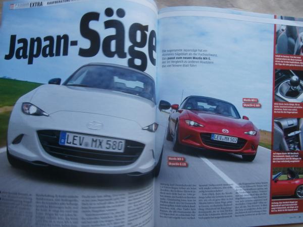 Auto Bild Cabrio Extra 5-7/2016 Range Rover Evoque,Jaguar D-Type,Lamborghini Huracán Spider, Mazda MX-5 Kaufberatung