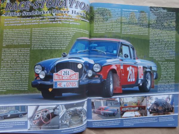 Gasoline Car & Bike Magazin 4/2018 Dodge Coronet 500 Hardtop von 1965,Harley-Davidson XR-750,