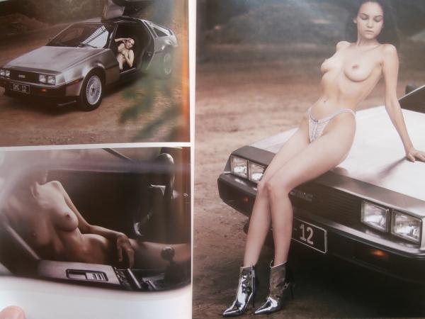 Playboy Cars 11/2018 70 Jahre Porsche,Tesla Jäger,Audi Q8 50TDi,De Lorean DMC-12,Jaguar XK140 OTS,