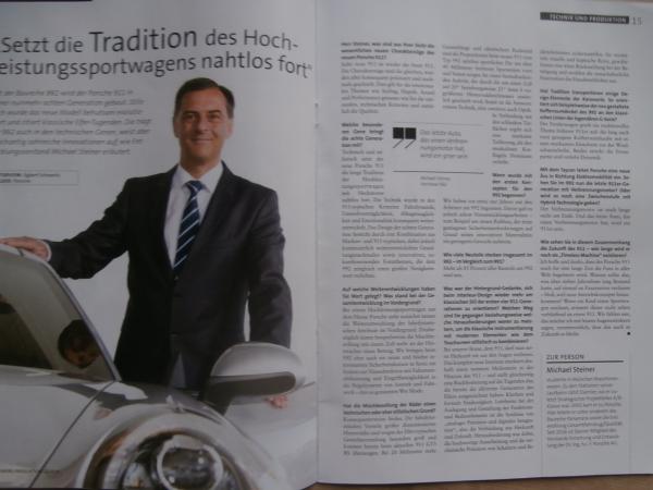 Automobil Produktion Der neue Porsche 911 (992) Sonderheft Technik +Chronik +Fertigung