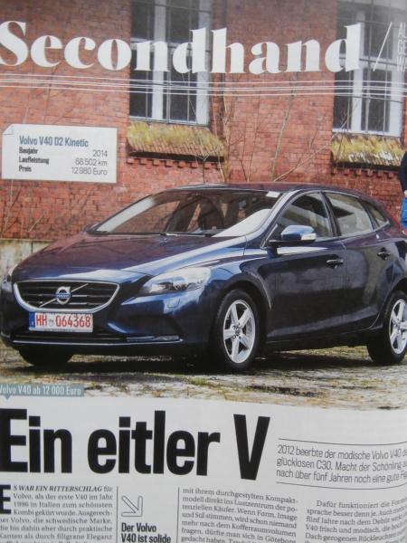 Auto Bild 3/2018 Vergleich CX-5 vs. DS7 Crossback vs. Volvo XC60,VW up GTI vs. Golf1 Typ17 Pirelli GTi,Yaris GRMN,Dallara Stradale,