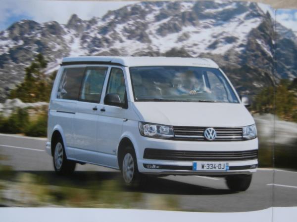 Westfalia Kepler One & Six Jules Verne 2018 VW T6 Mercedes Vito Prospekt August 2017 +Preisliste