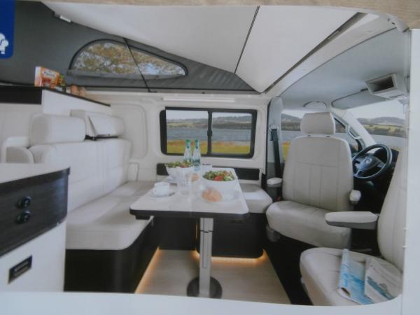 Westfalia Kepler One & Six Jules Verne 2018 VW T6 Mercedes Vito Prospekt August 2017 +Preisliste