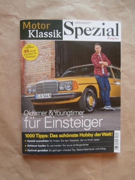 Motor Klassik Spezial Ratgeber Oldtimer & Youngtimer für Einsteiger u.a. Mini MK1,Manta B,R4,924,Spitfire,A310,R107