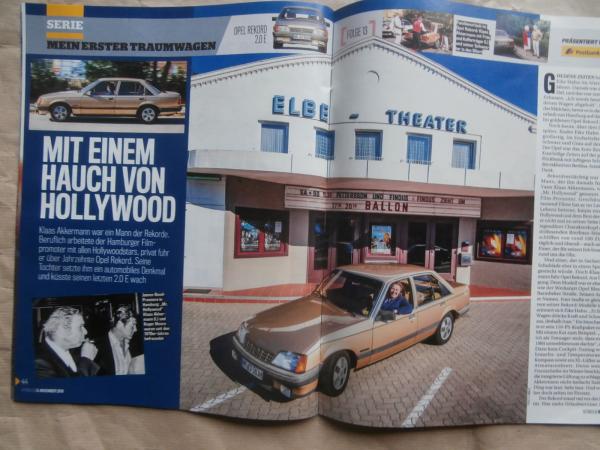 Auto Bild 45/2018 Toyota Corolla,BMW Z3 2.8 E36/7vs. Z4 M40i,Opel Rekord E 2.0E,Jimny vs. Fiat Panda 4x4,