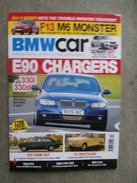 BMW car 4/2019 M3 F13, BMW 330i E90 vs. 330d,2002 Turing,640d F12,X5 30d M Sport F15,M5 F10,730d F01,840Ci Sport E31