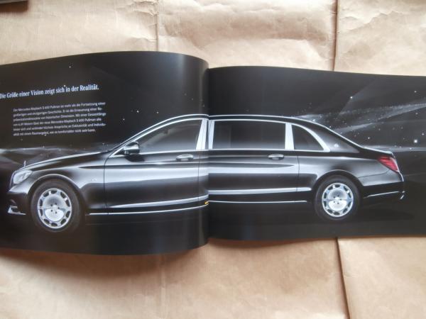Mercedes Benz S-Klasse BR222 350d S500 S600 +Maybach +S300h S400h S500e +S600 Pullman 6/2016