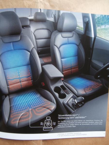 Kia Niro Prospekt +Preisliste NEU August 2016