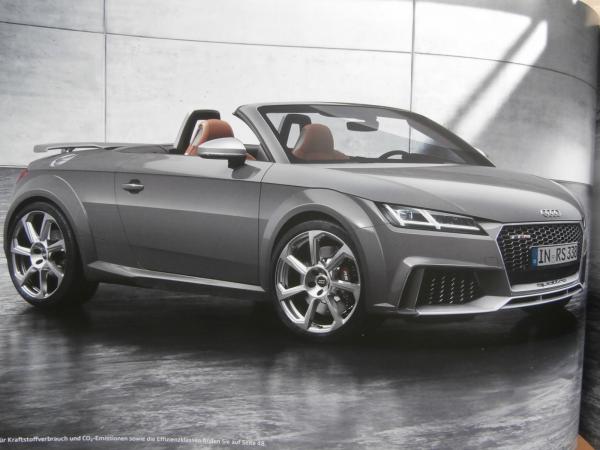 Audi TT RS Coupé Roadster (8S) August 2016 Buch