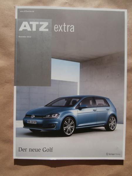 ATZ exra VW Golf VII Typ AU November 2012 Sonderheft