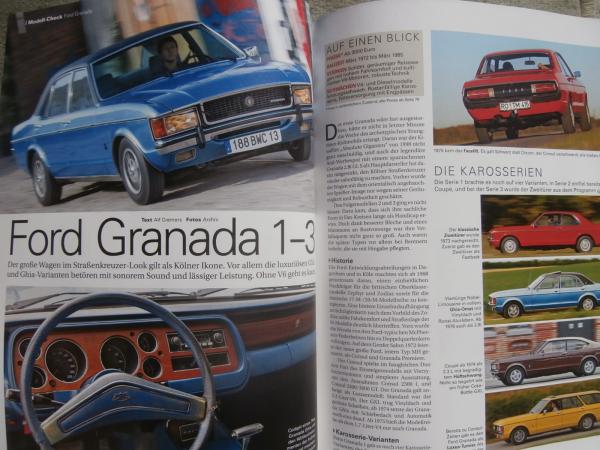 Motor Klassik Kauf-Ratgeber Ford & Opel Ascona A &B,Admiral,Senator,Taunus 12M,20M P5,Capri,Granada,Sierra,Scorpio