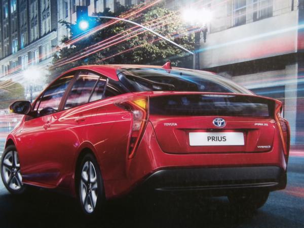 Toyota Prius +Executive Prospekt +Preisliste 3/2016 NEU
