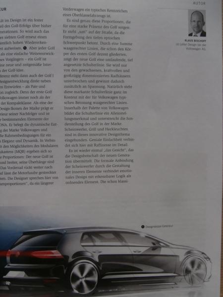 ATZ exra VW Golf VII Typ AU November 2012 Sonderheft