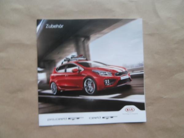 Kia pro_cee´d GT + cee´d GT Typ JD Zubehör Katalog März 2016