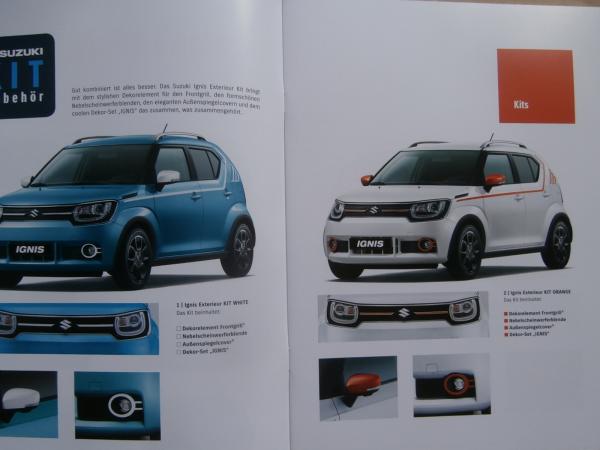 Suzuki Ignis Zubehör Katalog Februar 2017