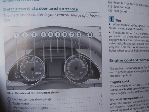 Audi S5 Cabriolet (Typ 8F) USA Owners Manual Englisch 333ps 2010