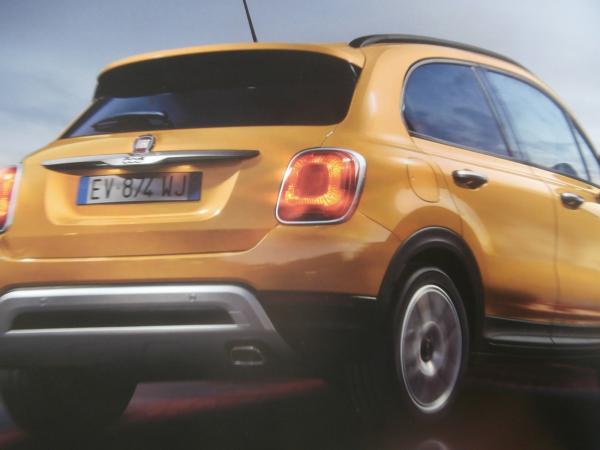 Fiat 500X Pop Pop Star Lounge +Cross +Winterpaket Prospekt Juni 2017 NEU