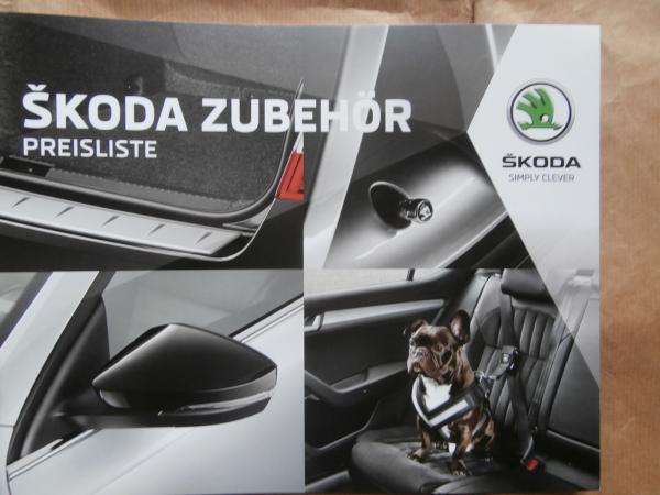 Skoda Original Zubehör Preisliste alle Modelle 2016