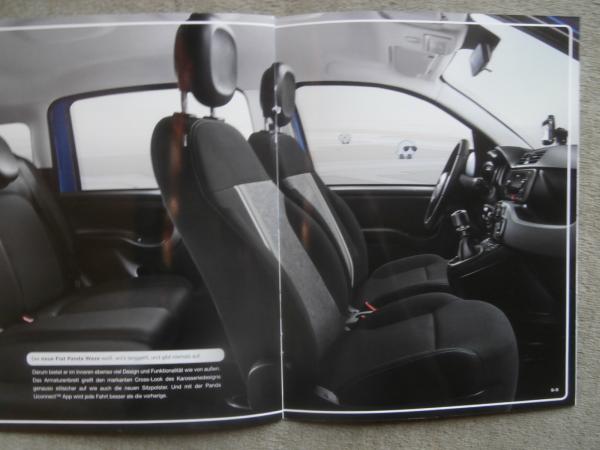 Fiat Panda waze Prospekt August 2018 NEU