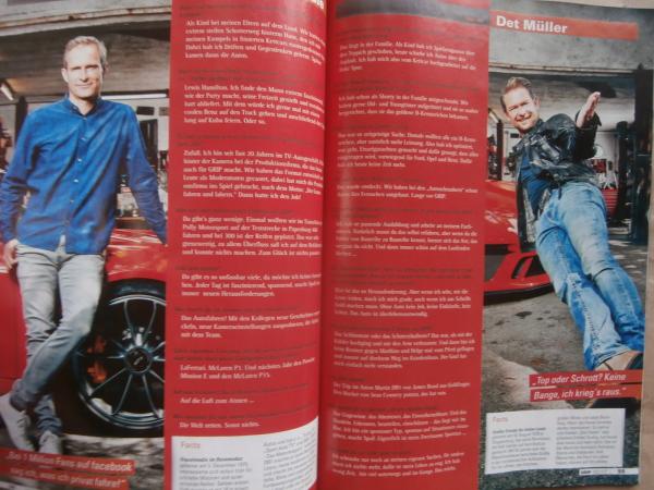 Grip das Motormagazin Jubiläums Editon 10/2017 Ford Mustang Shelby GT350R, FocusRS,Tuscany Black OPS,