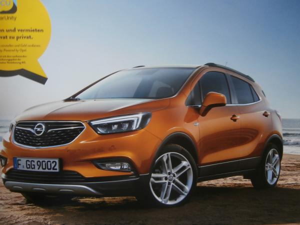 Opel Mokka X Oktober 2016 +Preisliste