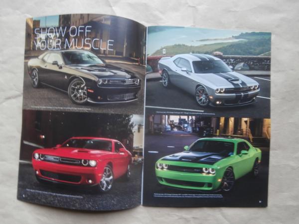 Dodge Challenger 2015 SXT PLus R/T Scat Pack SRT932 +Hellcat Deutscher Katalog