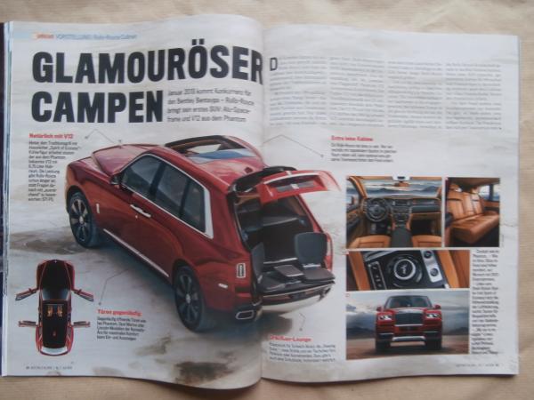 Auto Bild allrad 7/2018 VW T-Roc 2.0TSI, BMW X6 xDrive40d E71,Rolls-Royce Cullinan,Lexus RX Gebrauchtwagen,