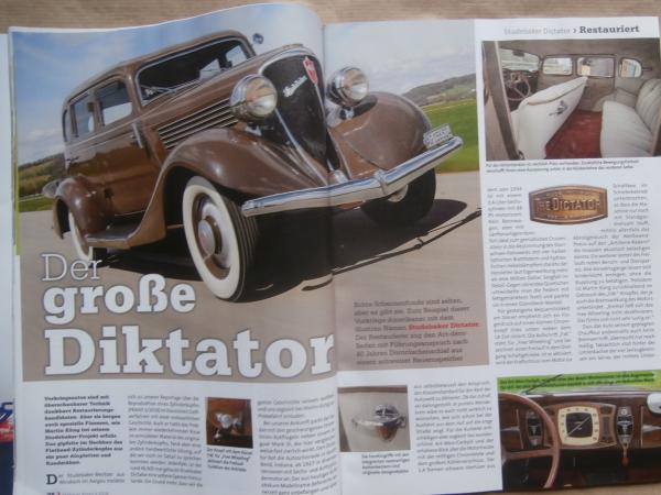 Oldtimer Praxis 6/2018 Morris Minor Tourer, Mazda MX-3,Studebaker Dictator, Ford Capri III 2.8i,Mercedes V8 M100,Hoffmann