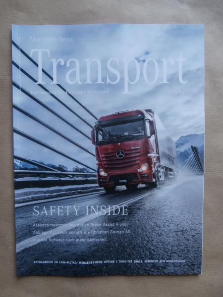 Mercedes Benz Transport 2/2017 Actros,OM470,OM471,20 Jahre Actros Sondermodell,
