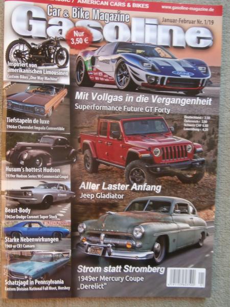 Gasoline Car & Bike Magazin 1/2019