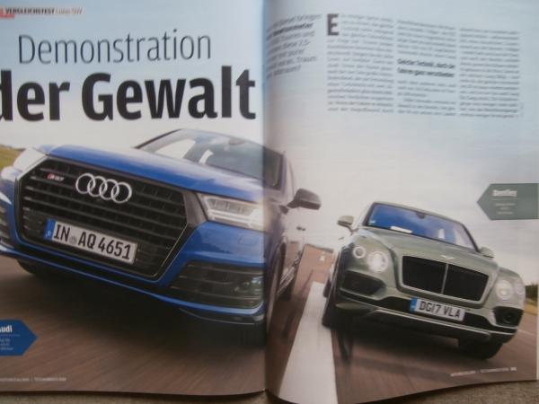 Auto Bild allrad Testjahrbuch 2018 Audi Q2 vs. VW T-Roc vs. Hyundai Kona,Vergleich: Kia Sportage vs. BMW X1 vs. Tiguan vs. CX-5