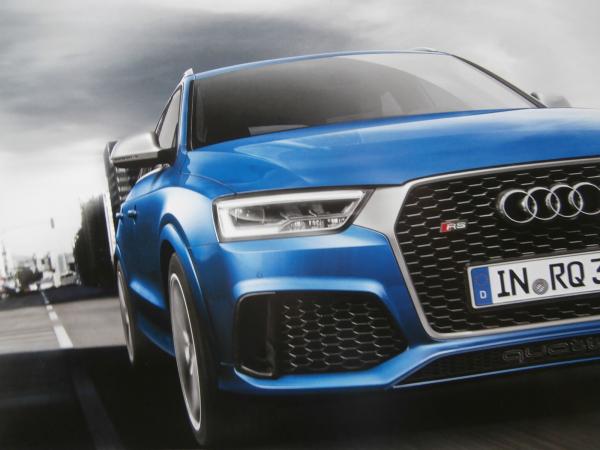 Audi RS Q3 Buch April 2015 NEU