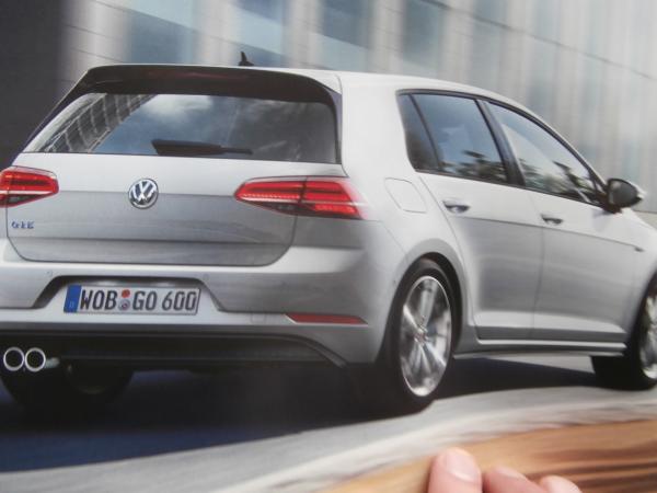 VW Golf7 GTE Prospekt Mai 2017 NEU