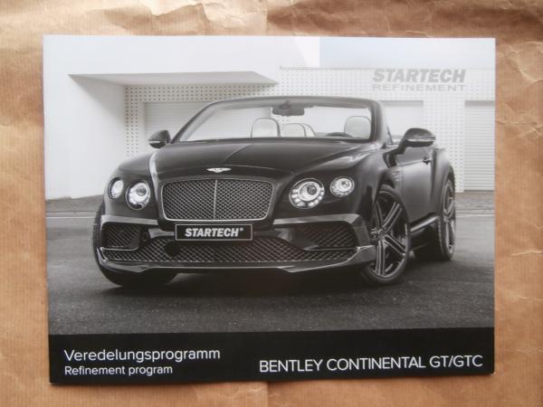 Startech Bentley Continental GT/GTC Prospekt November 2016 NEU