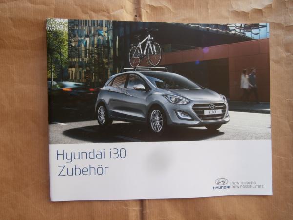 Hyundai i30 Zubehör 2015 Prospekt