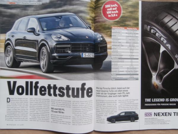 Auto Bild allrad 6/2018 Vergleich: Audi  Q5 3.0TDI vs. GLC350d vs. X3 30d G01,Range Rover P400e,Kodiaq vs. Tiguan Allspace,