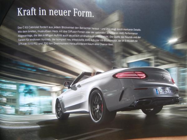 Mercedes Benz C-Klasse Coupé & Cabriolet 220d 250d C180 C200 C250 C300 C400 C43 AMG C63 +S 7/2016