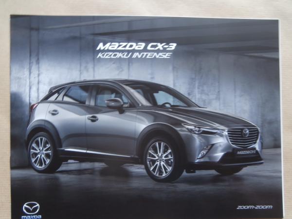 Mazda CX-3 Kizoku Intense Prospekt Mai 2017