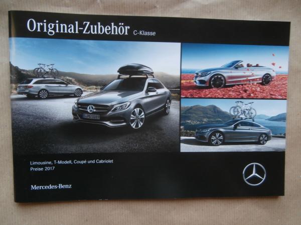 Original Mercedes Benz Zubehör Katalog C-KLasse BR205 als Printausgabe :  Autoliteratur Höpel