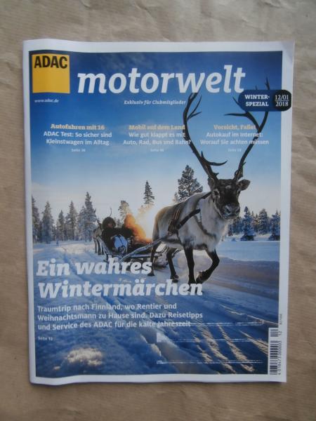 Printausgabe Der Clubzeitschrift Adac Motorwelt Im Dezember 18 Autoliteratur Hopel