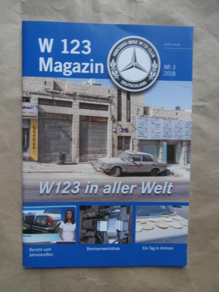 Mercedes Benz W123 Club Magazin 3/2018 Anbau einer AHK am C123,