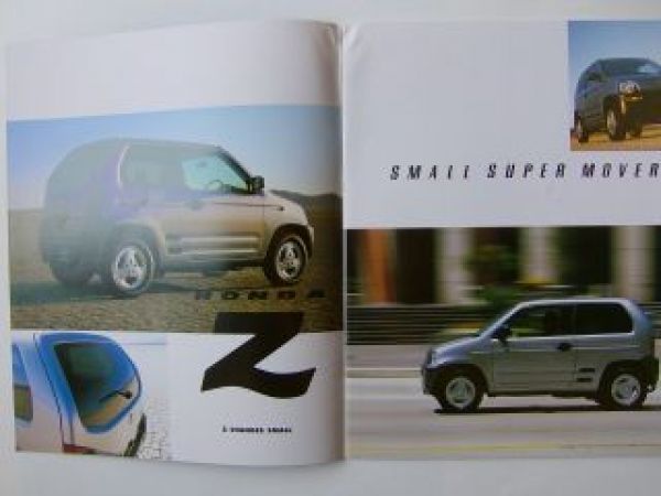 Honda Z Small Super Mover Prospekt Japanisch Rarität